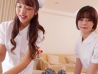Fucking a Patient's Dick with Japanese Hotties in Medical Nippon Uniforms for Ultimate Orgasms!